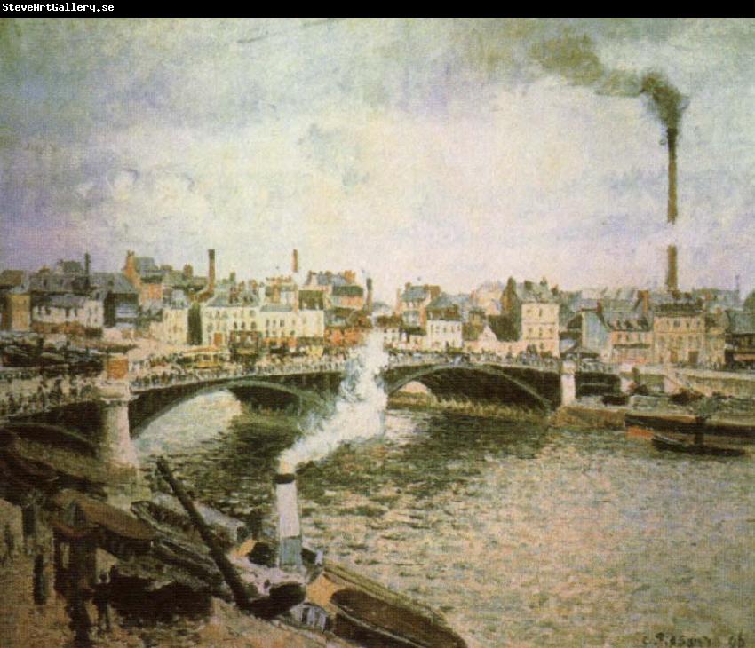 Camille Pissarro Morning,overcast Wather,